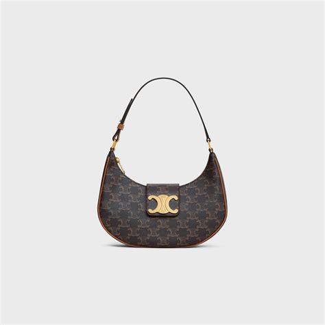 celine ava tan bag|Celine canvas bag.